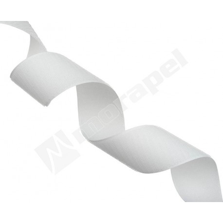 TAŚMA RZEP 100 MM HACZYK KOLOR BIAŁY 102