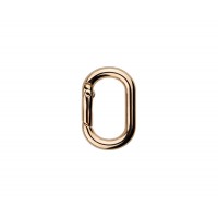 HG 1224/22 REAL GOLD LAC / OKUCIE KALETNICZE / KARABIŃCZYK OWALNY 22MM