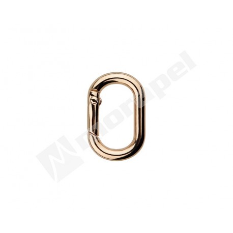 HG 1224/22 REAL GOLD LAC / OKUCIE KALETNICZE / KARABIŃCZYK OWALNY 22MM