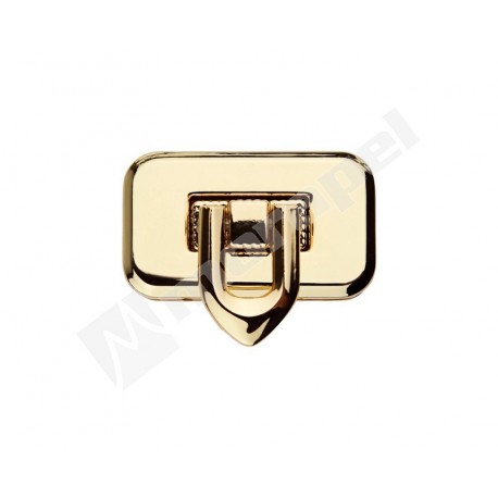 PRZEKRĘTKA HG 1240 ZŁOTO REAL GOLD 40X31 MM ZAMEK