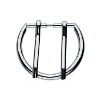 HG 1236/38 NIKIEL LAC / OKUCIE KALETNICZE / KLAMERKA 38MM Z DWOMA PINAMI