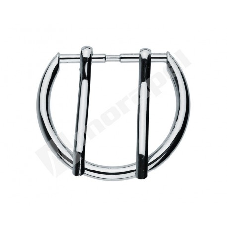 HG 1236/38 NIKIEL LAC / OKUCIE KALETNICZE / KLAMERKA 38MM Z DWOMA PINAMI