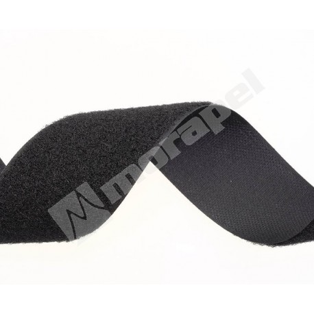 TAŚMA RZEP 20 mm PĘTELKA CZARNY