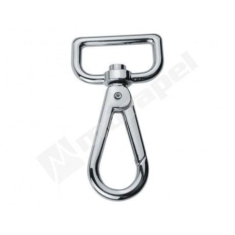 KARABINEK METALOWY ST 262/30 NIKIEL 30 MM